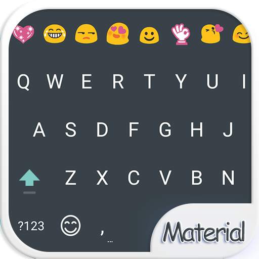 Material Dark Emoji Keyboard 1.2.4