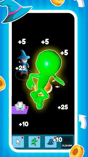 Green button: Press the Button screenshot 2