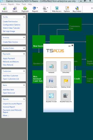 TSplus Remote Desktop screenshot 3