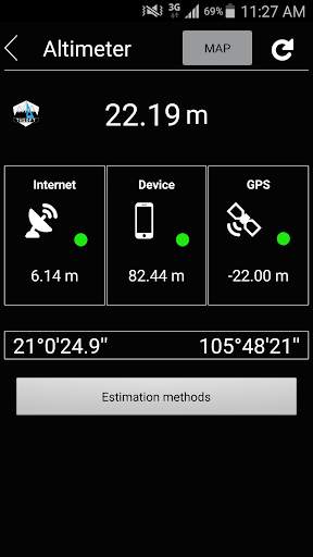 Accurate Altimeter Free screenshot 1