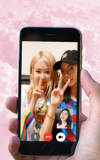 BlackPink Vidio Call - Blackpink fake Call You screenshot 1