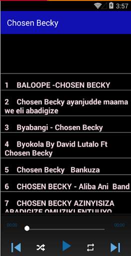 Chosen Becky songs offline screenshot 3