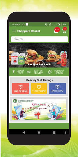 Shoppers Basket - Online Grocery Shopping App screenshot 2