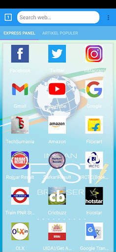 Indian Fast Browser screenshot 2