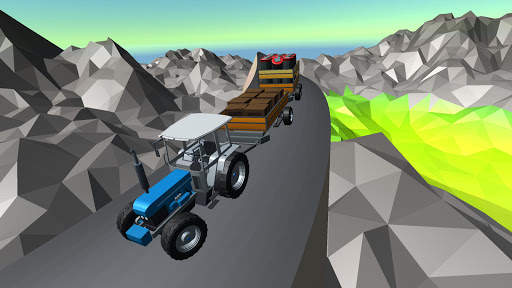 Tractor Driving Offroad: Trolley Transport Cargo screenshot 2