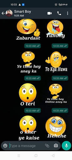 Funny Urdu Stickers for WhatsApp - Urdu Stickers screenshot 5