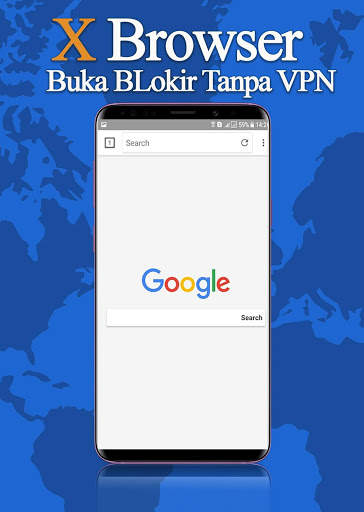X Browser Anti Blokir Situs Tercepat Tanpa VPN screenshot 3