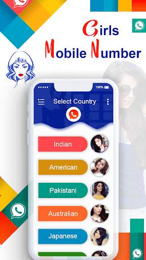 Girls Mobile Number : Girlfriend Calling Prank 1 تصوير الشاشة