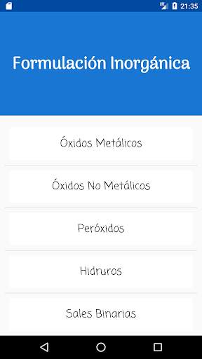 Formulación Química Lite screenshot 2