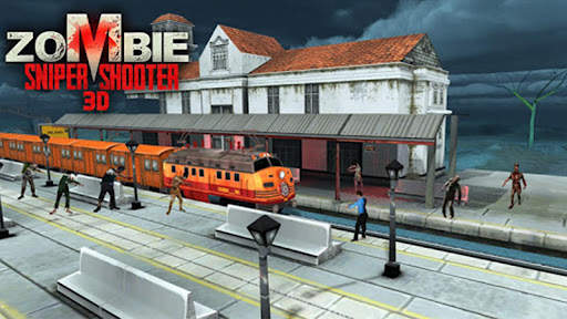 Zombie Sniper Shooting Game screenshot 1