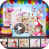 Kids Birthday Video Maker logo