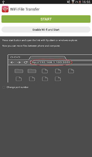 WiFi File Transfer screenshot 3