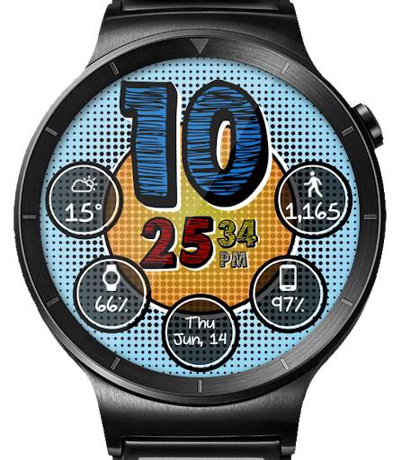 Retro Pop HD Watch Face Widget & Live Wallpaper screenshot 11