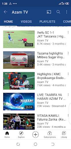 AZAM TV (Michezo) screenshot 3