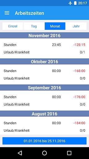 Eomagis Zeiterfassung screenshot 4