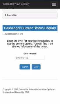 Live Train Status Enquiry Indian Railway on Map screenshot 5