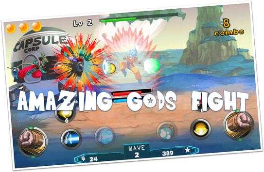 Dragon Battle Super Saiyan God screenshot 2