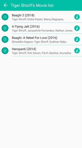 Tiger Shroff Songs Lyrics screenshot 3