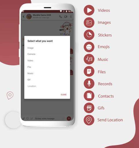 Social16 Messenger - Free video & audio call. screenshot 5