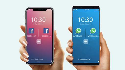 Dual Accounts on Social Apps screenshot 1