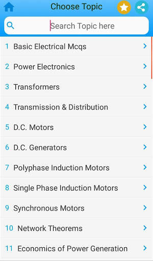 Electrical Engineering MCQs скриншот 2