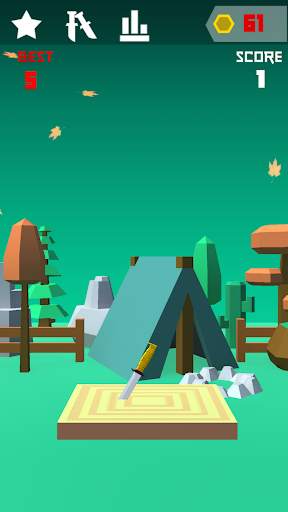 Knife 3D Game Challenge screenshot 3