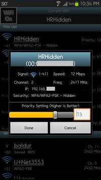 WiFi Priority Lite screenshot 2