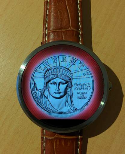Coin Flipper For Wear OS (Android Wear) screenshot 1