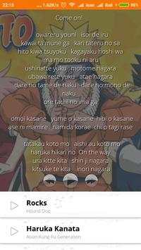 Songs and Lyrics - Naruto screenshot 1