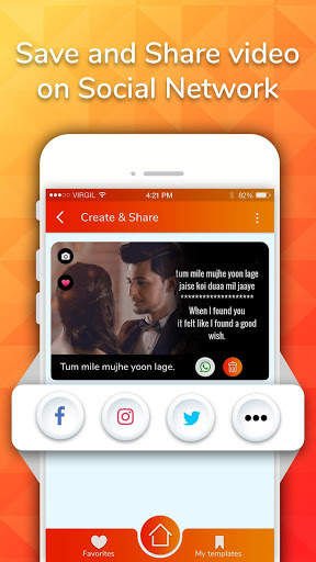 MyPic - Lyrical Video Maker & Indian Short Video screenshot 5