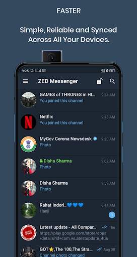 ZED Messenger screenshot 2