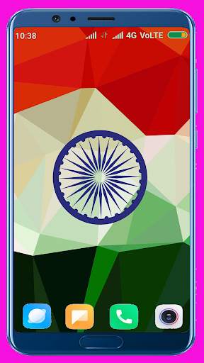 Indian Flag Wallpaper Best 4K screenshot 11