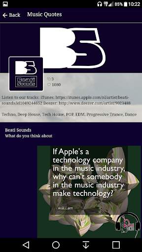 Beati Sounds - Free Music Player screenshot 8