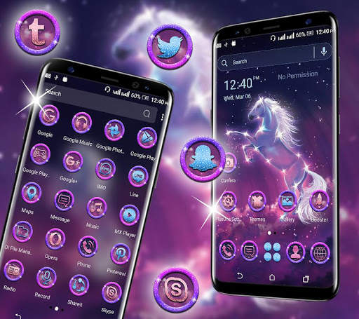 Unicorn Launcher Theme screenshot 1