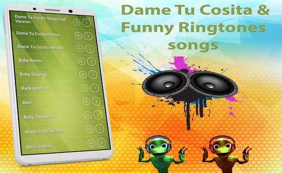 Dame Tu cosita songs & Ringtones screenshot 1
