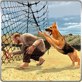 Border Cross Police Dog Duty icon