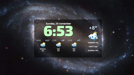 Weather Night Dock скриншот 12