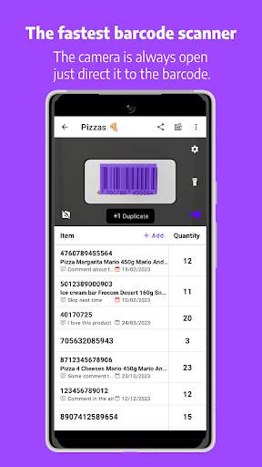 Barcodica - Barcode scanner screenshot 1