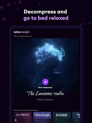 Loóna: Bedtime Calm & Relax screenshot 9