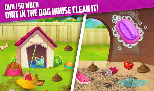 Messy House Cleaning Game screenshot 1
