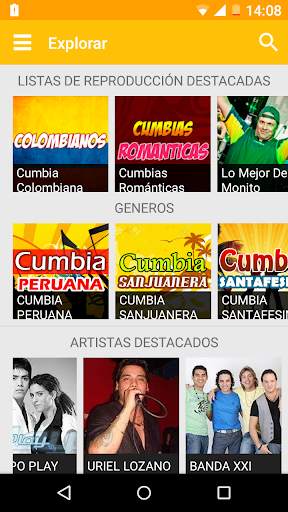 Music Cumbia screenshot 2
