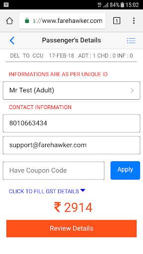 FareHawker -Flight Ticket & Airlines Group Booking screenshot 3