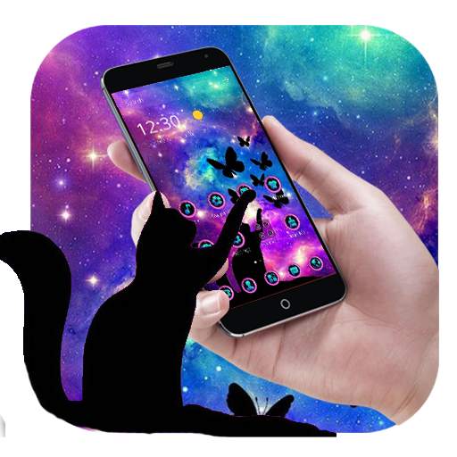 Dreamy Starry Sky Cat Theme 1.1.5