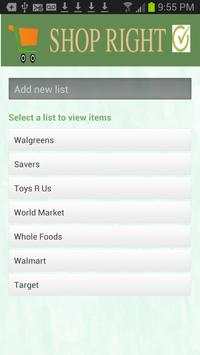 Shop Right screenshot 1