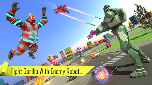Gorilla Robot Car Transform screenshot 3