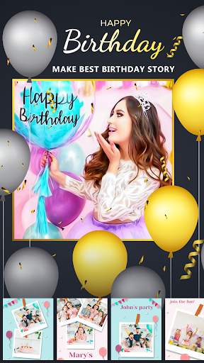 Birthday Video Maker with Song and Name screenshot 2