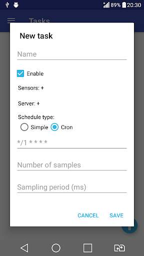 Data Collector: share sensors data screenshot 7