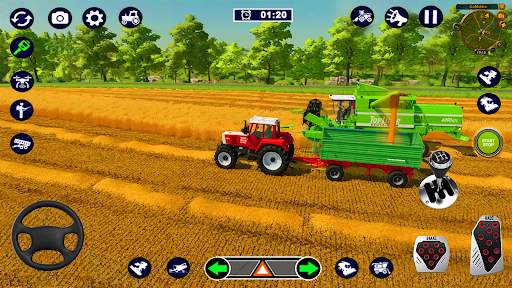 Heavy Tractor Driving 3D Games screenshot 6