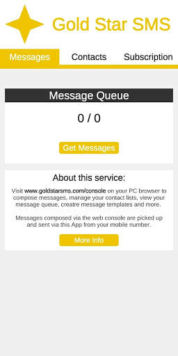 Gold Star SMS screenshot 2