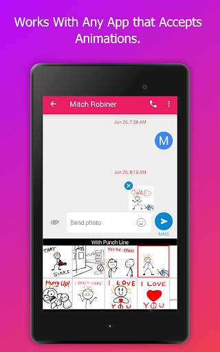 Stick Texting for WhatsApp screenshot 14